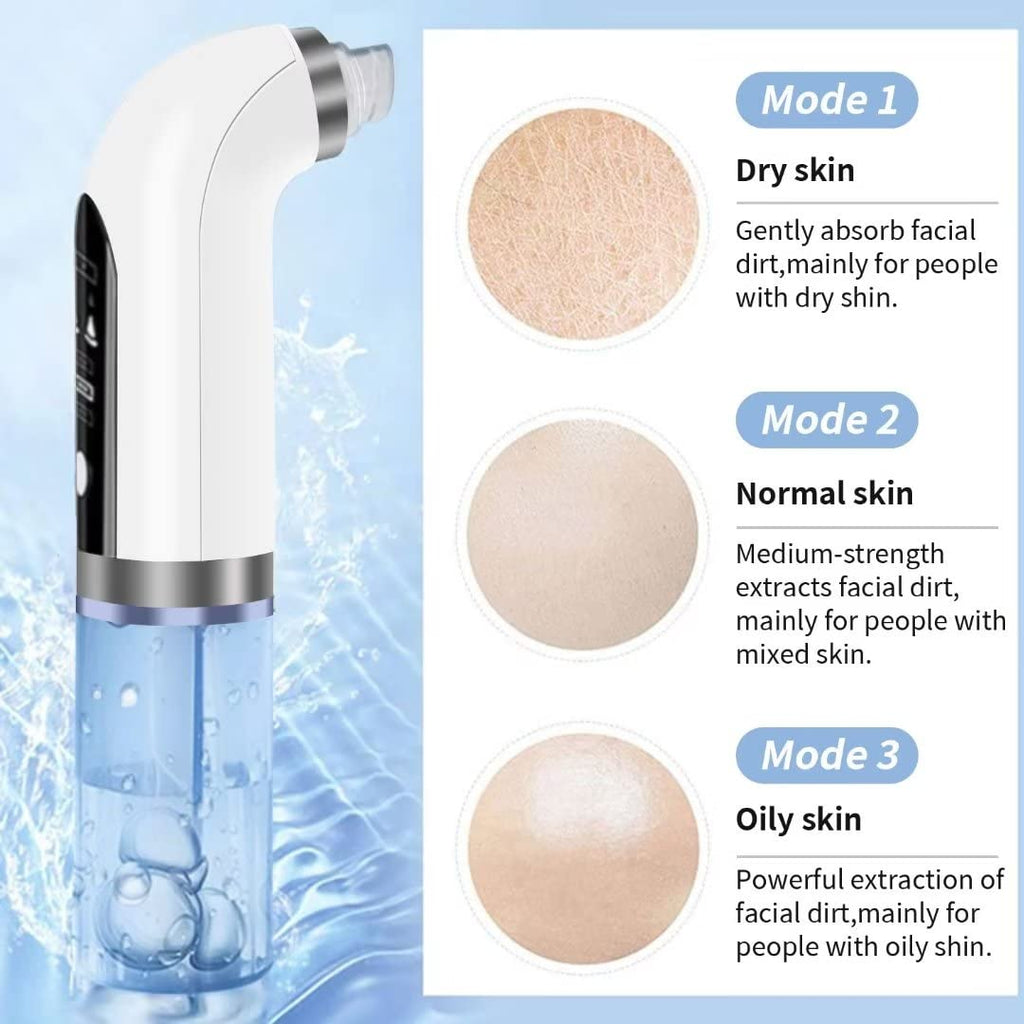 Hydro Facial Pore Cleaner – Electric Water Circulation Facial Cleansing & Skincare Beauty Device