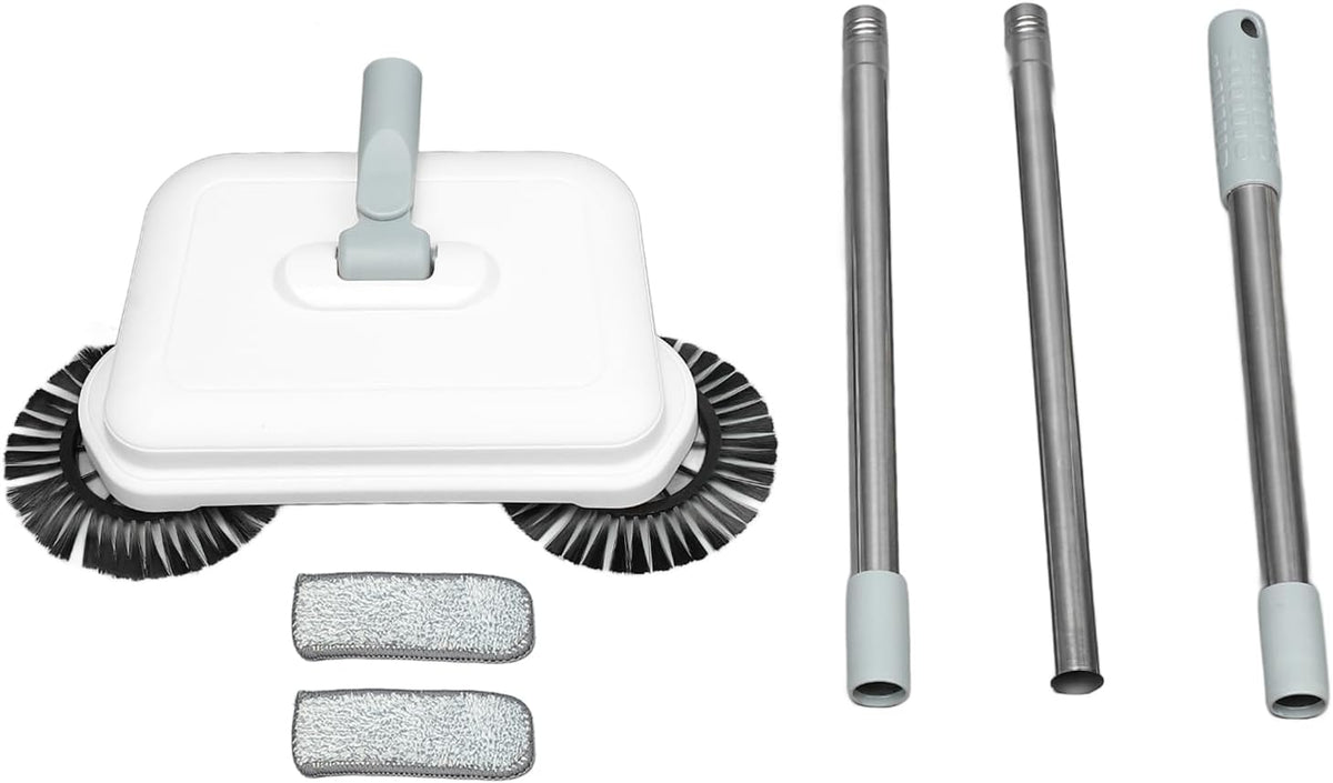 Push & Sweep Floor Cleaning Robot – Compact Manual Sweeper for Effortless Home Cleaning