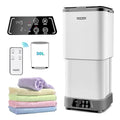 Luxury Retractable Towel Warmer Bucket Timer Auto Shut Off Bathrobes Blankets 30L UV Towel Warmers for Bathroom