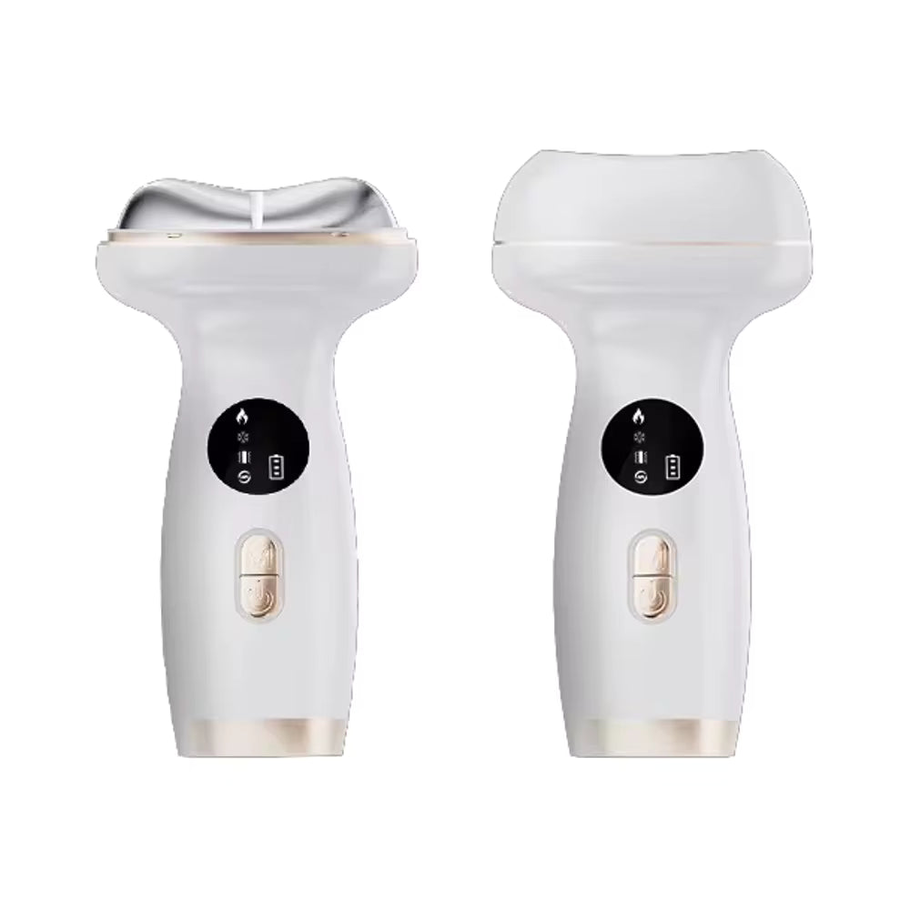 7-Color Facial & Neck Beauty Device – Hot & Cold Vibrating Massager for Skincare & Relaxation