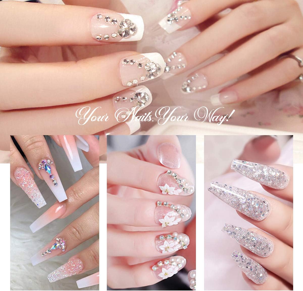 Manicure suit full set of crystal powder crystal liquid 42 Toner beginner shop extension glue phototherapy glue polishing tool