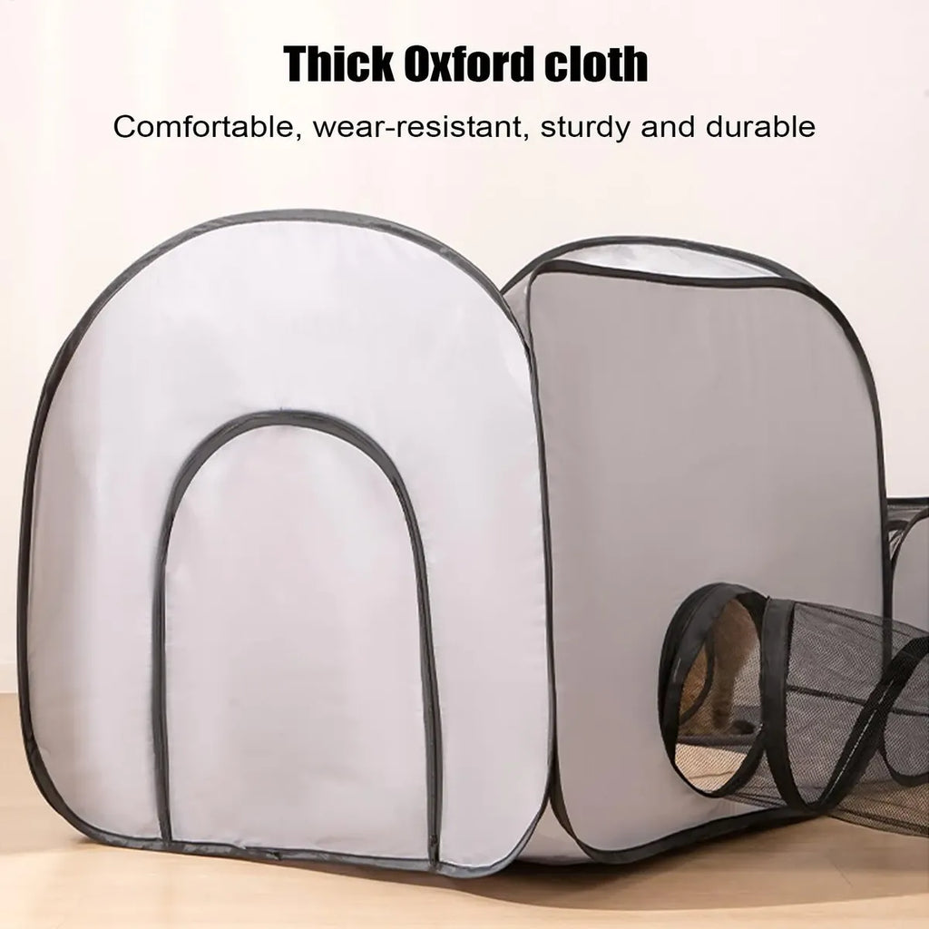 Portable Pet Tunnel Tent – Foldable Outdoor Play Tunnel for Cats & Dogs