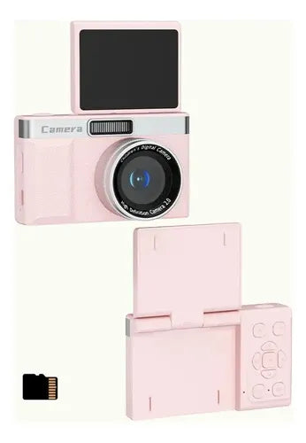 Dual-Camera Digital Selfie Camera – High-Resolution Compact Camera for Photos, Videos, Vlogging & Travel