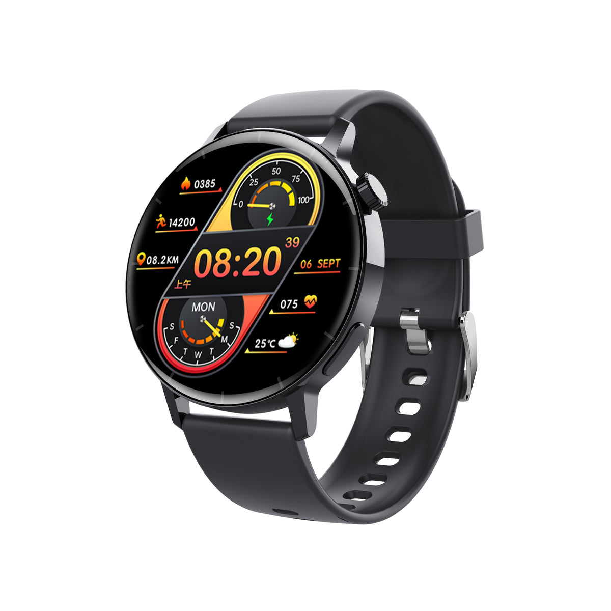 ECG monitor Smart Watch Non Invasive Blood Glucose Smart Watch with Blood Component Analysis
