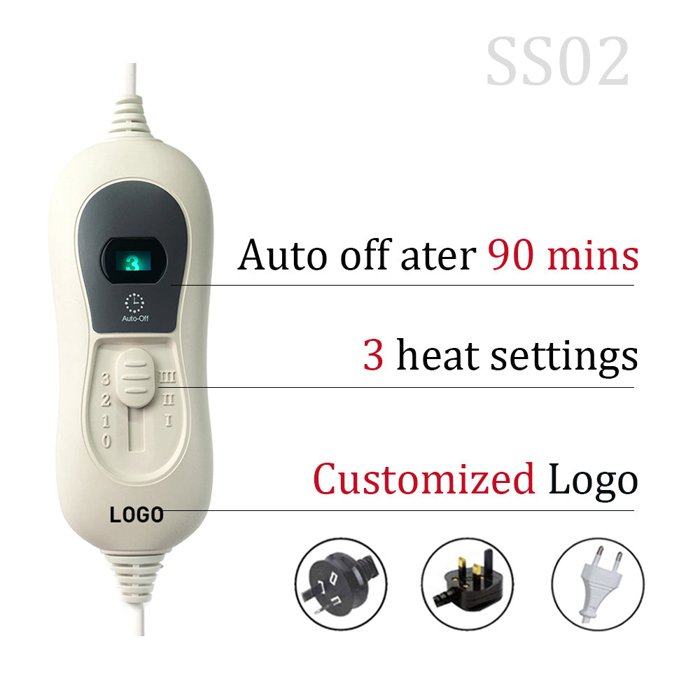 Plug-in Foot Warmer Winter Heating Foot Warmer Bedroom Table Electric Heating Foot Pad High-top Warm Foot Shoes 2022