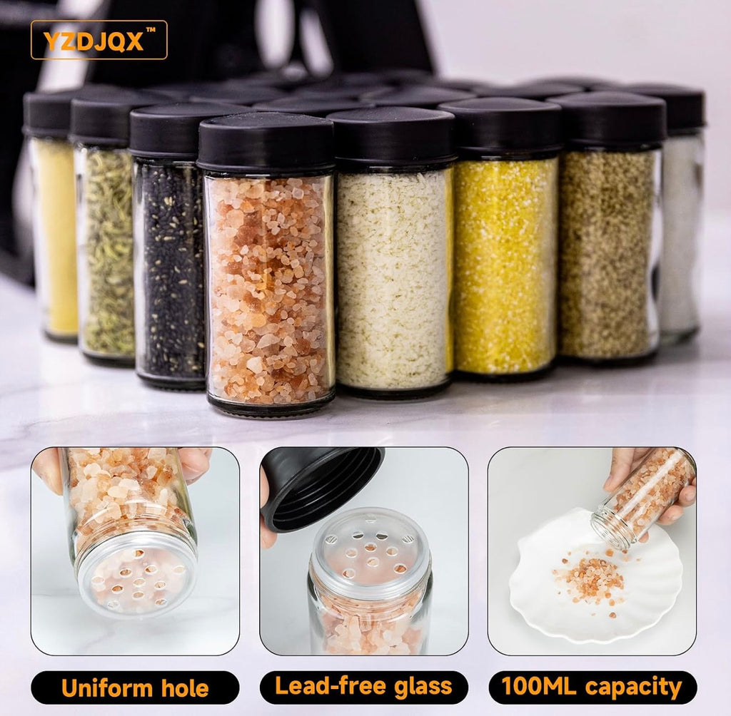 18-Jar Rotating Ferris Wheel Spice Rack – Stylish Kitchen Organizer