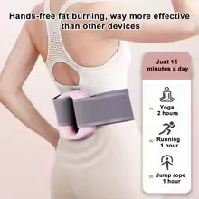 New Fascia Ring Vibrating Fat Burning Machine - A Lazy Person's Belly Slimming Device
