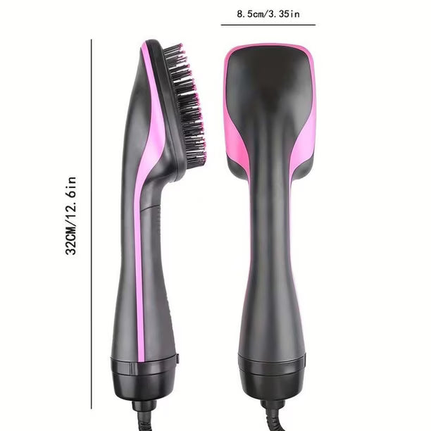 2-in-1 Hot Air Brush & Hair Dryer – Multifunctional Blowout Styler for Wet & Dry Hair