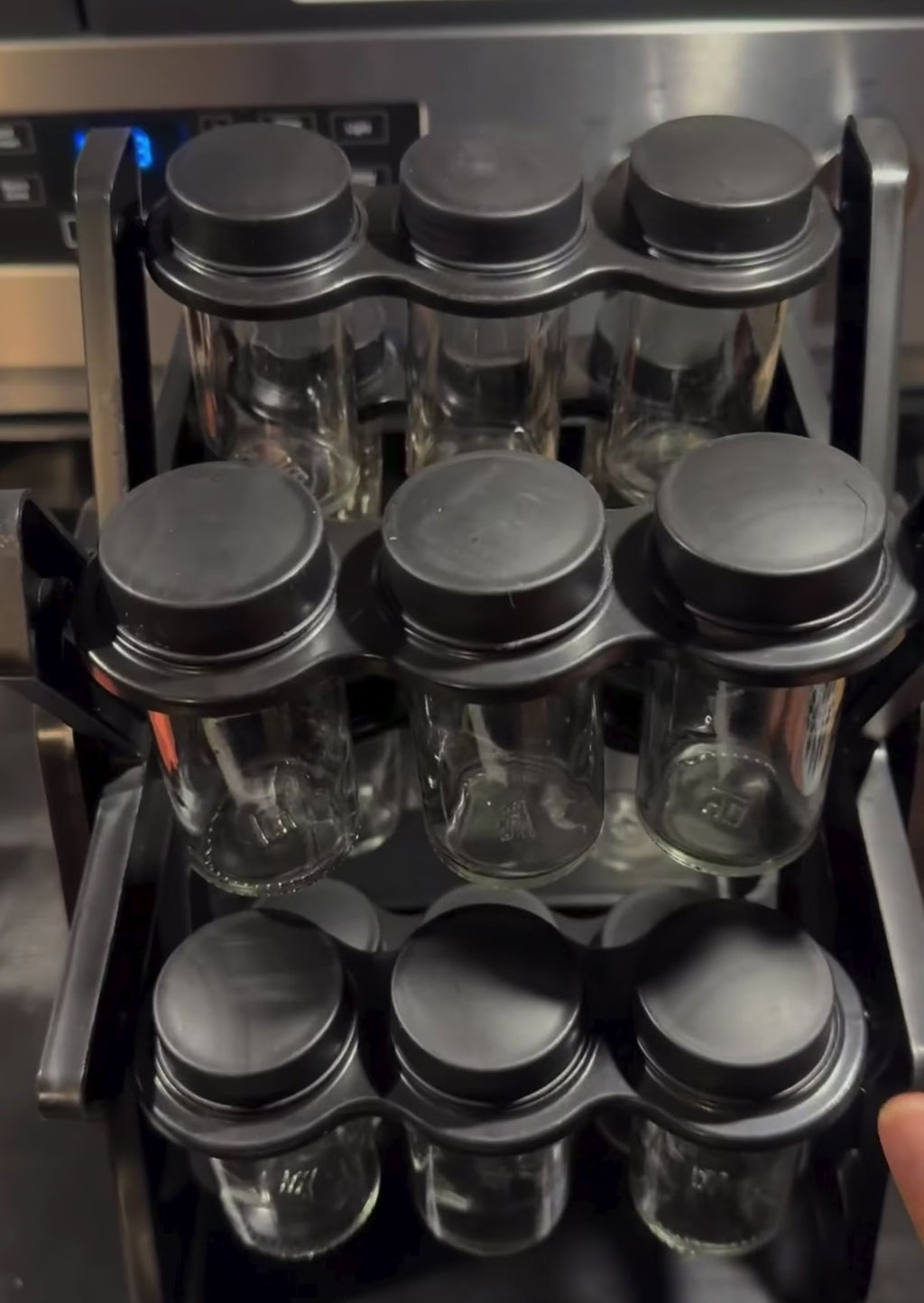 18-Jar Rotating Ferris Wheel Spice Rack – Stylish Kitchen Organizer